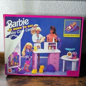 Barbie so much to do baby care center